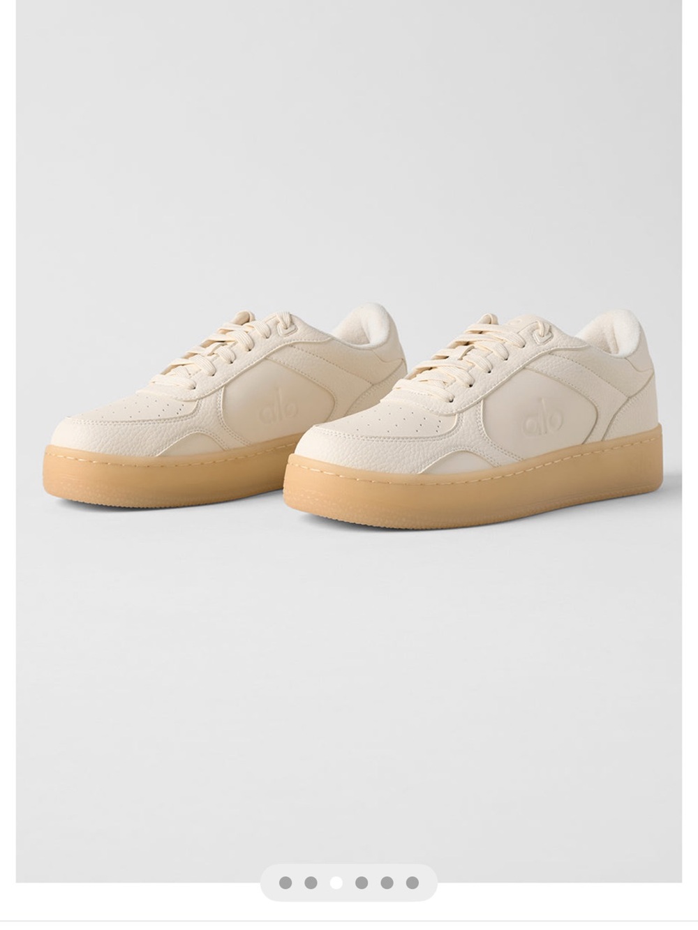 ALO Yoga Recovery Mode Low-Top Sneaker with Gum Sole